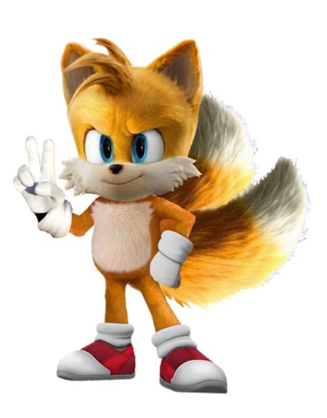 Sonic Movie 2 - Miles Tails pose 2 | Sonic birthday parties, Hedgehog ...