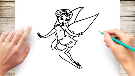 How To Draw Fairies For Kids Would you like to draw your very own fairy