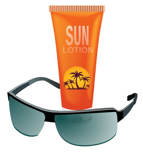 Sunscreen clipart - Clipground