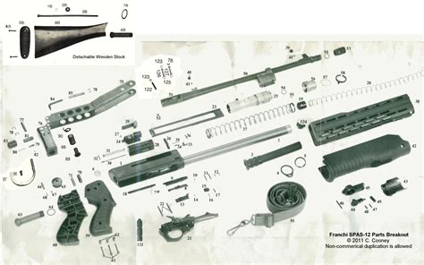 How To Draw A Spas 12 Shotgun