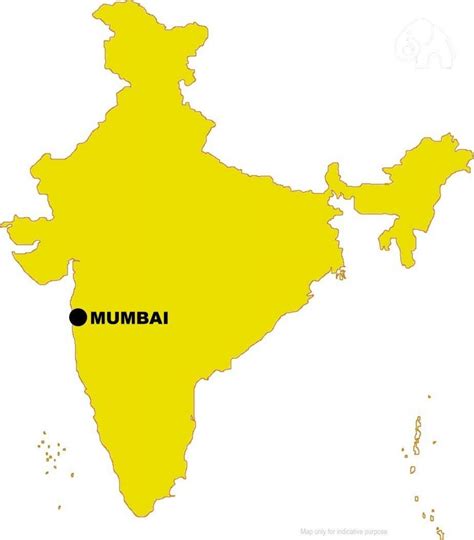 Mumbai location map - Mumbai in map (Maharashtra - India)