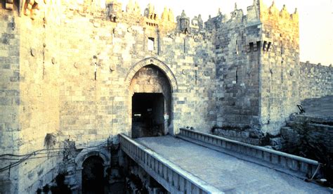 The Damascus Gate of Jerusalem