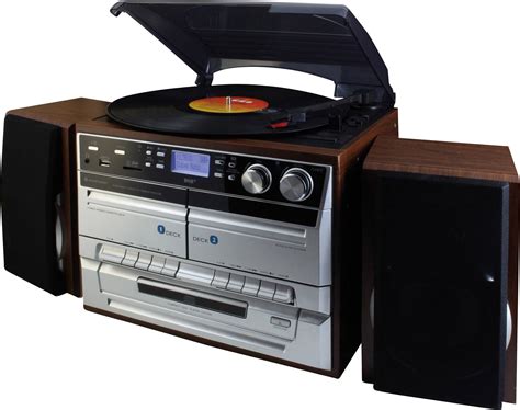 Stereo System With Cassette Player