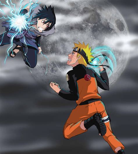 Naruto vs. Sasuke by CarishinLove on DeviantArt