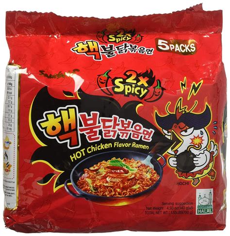 [Samyang Buldak] 2X Spicy Buldalk Bokkeummyeon Spicy Chicken Roasted N ...