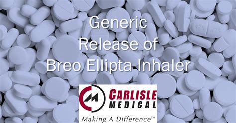 Generic Release Of Breo Ellipta Inhaler Is Now Available