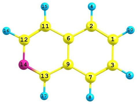 Optimized structure of Quinoline | Download Scientific Diagram