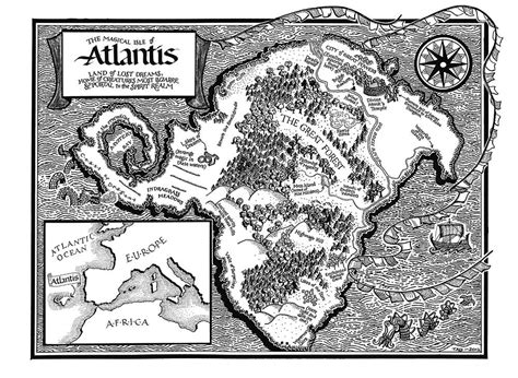 Atlantis The Lost Empire, Lost City Of Atlantis, Ancient Maps, Ancient ...