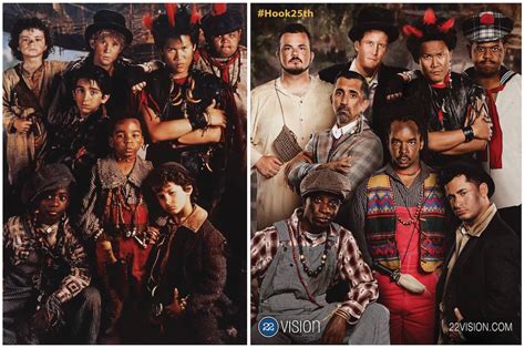 The cast of 'Hook' celebrates 25th anniversary with cast photoshoot and ...