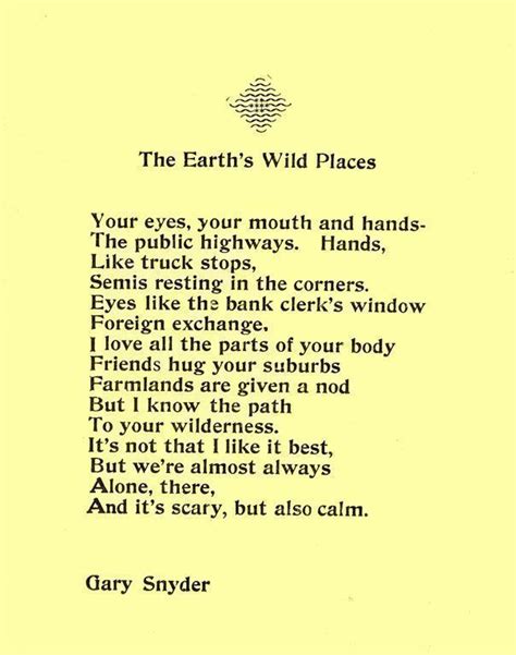 Image result for gary snyder poems