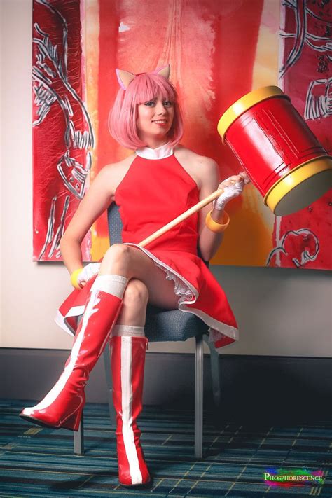 Amy Rose Cosplay by UncannyMegan