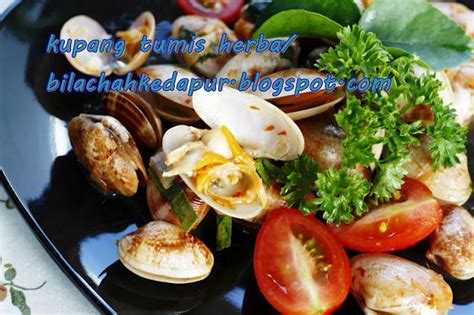 kupang tumis herba | Seafood recipes, Fish and seafood, Recipes