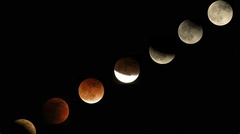 See a lunar eclipse turn the moon a stunning blood red : NPR