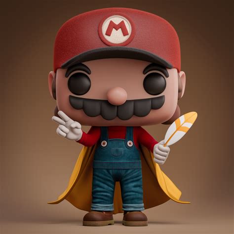 Funko Pop Concept - Super Mario World - Finished Projects - Blender ...