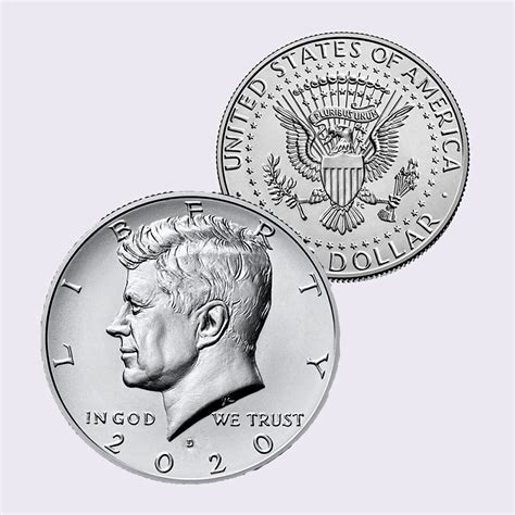 50-CENT - 2020 "D" HALF DOLLAR - 2020 UNITED STATES COINS