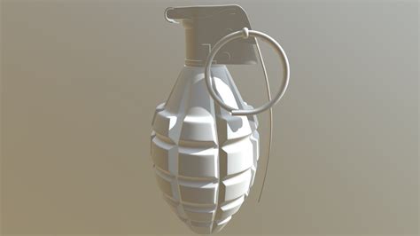 MK2 Grenade - 3D model by williamornelas [7035558] - Sketchfab