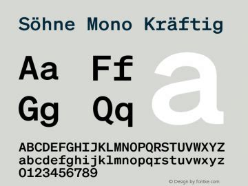 Söhne Mono Font,SohneMono-Kraftig Font,Sohne Mono Kraftig Font,Sohne ...