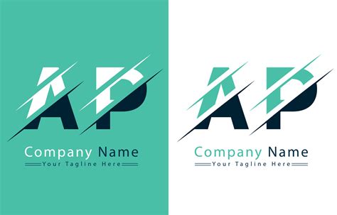 AP Letter Logo Vector Design Concept Elements 31745097 Vector Art at ...