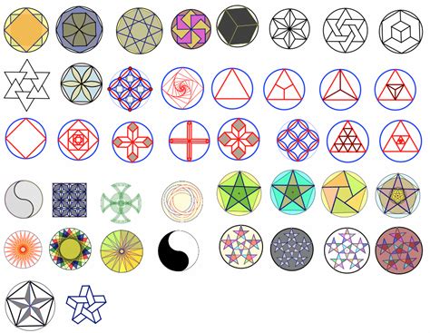 Constructed Patterns in Circles