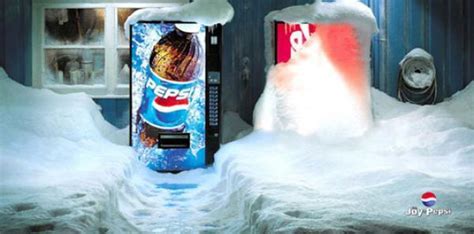 Coke vs Pepsi in 7 print ads