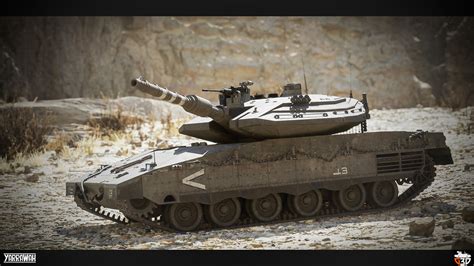 Leopard 2A7 & Merkava Mk. 4 - Advanced Tank Blueprint - Combo Pack in ...