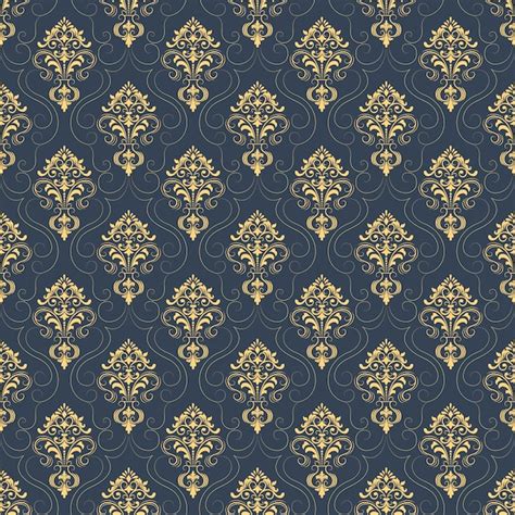 Free Vector | Vector damask seamless pattern background. Classical ...