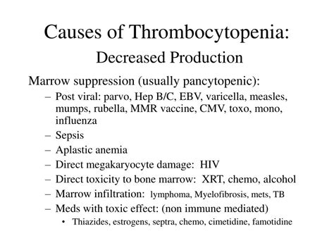 PPT - Thrombocytopenia PowerPoint Presentation, free download - ID:4616393