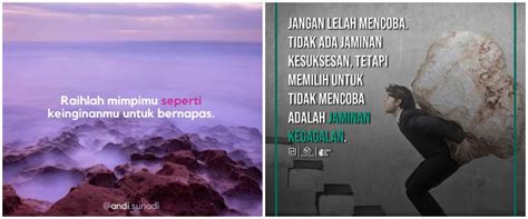 101 Kata-kata motto hidup sukses, keren dan inspiratif