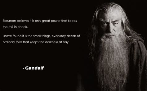 Gandalf - The greatest wizard that ever lived.