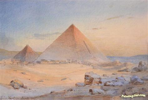 The Pyramids Artwork By John Varley Ii Oil Painting & Art Prints On ...