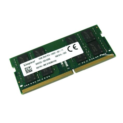 KINGSTON LAPTOP DDR4 RAM 16GB 2400MHz (Refurbished) - Nexcom Computers