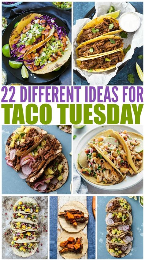 20 Deliciously Different Tacos - Family Fresh Meals