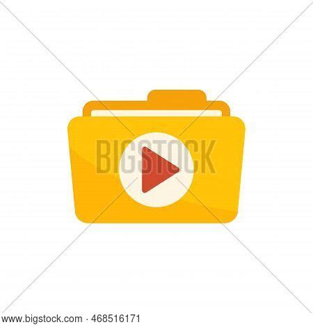 Movie Folder Icon Vector & Photo (Free Trial) | Bigstock