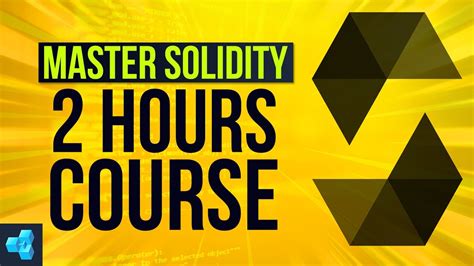 MASTER Solidity for Blockchain Step-By-Step (Full Course) - YouTube