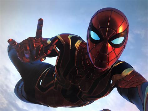 Spiderman Iron Stark Suit Wallpaper,HD Games Wallpapers,4k Wallpapers ...