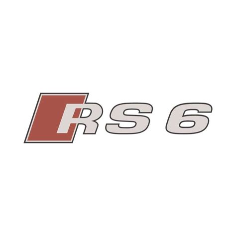 Audi RS6 Logo Vector - (.Ai .PNG .SVG .EPS Free Download)