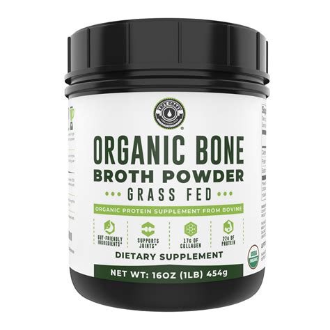 Organic Bone Broth Protein Powder – Left Coast Performance