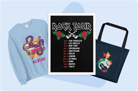 Band Merch—Design & Sell to Fans Online | Printful