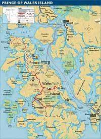 Prince Of Wales Alaska Map - California southern Map