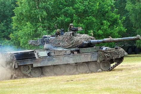 The Leopard 1a5 Main Battle Tank Photograph by Luc De Jaeger