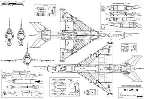 Mikoyan Gurevich MiG 21 Prototypes & Variants (Design & Builds ...