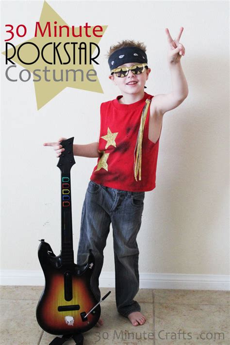 KIDS: DIY Rockstar costume - Really Awesome Costumes