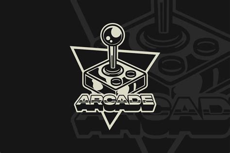 Arcade Vintage Gaming Logo Graphic by namanyastudios · Creative Fabrica