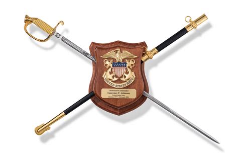 Military Swords, Military Sword displays, Navy Cutlas Display