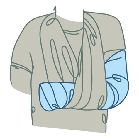 Arm Cast Medical Icon PNG & SVG Design For T-Shirts