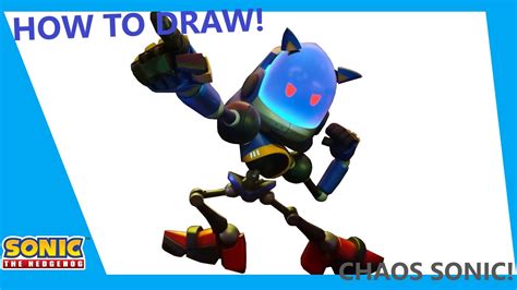 How To Draw CHAOS SONIC! - YouTube