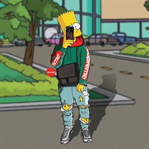 Gucci Bart Simpson Wallpapers on WallpaperDog