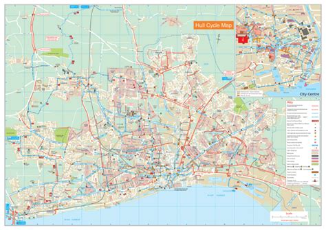 Hull Cycle map - Hull City Council