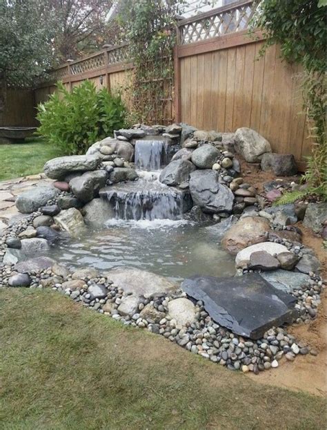 Tranquil Oasis: 30 Backyard Pond Waterfall Ideas to Create a Serene ...