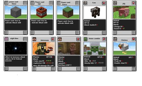 Minecraft Card Game – Telegraph